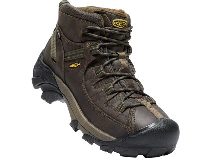 Keen TARGHEE II MID WP M - canteen/dark olive pánské boty