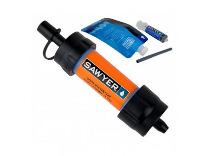 291185 vodni cestovni filtr sawyer sp128 mini filter orange
