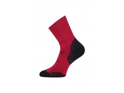 Lasting merino ponožky TKA červené