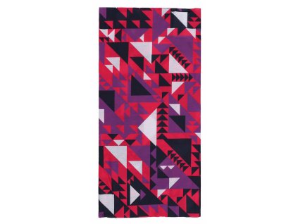 Husky multifunkční šátek   Printemp pink triangle