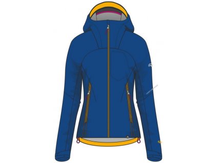 bu 4860or damska outdoorova bunda softshellova rostla