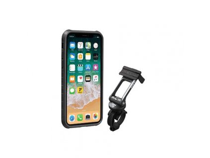 TOPEAK obal RIDECASE pro iPhone X černá/šedá