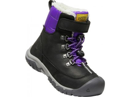 10016438KEN01 GRETA BOOT WP C BLACK PURPLE