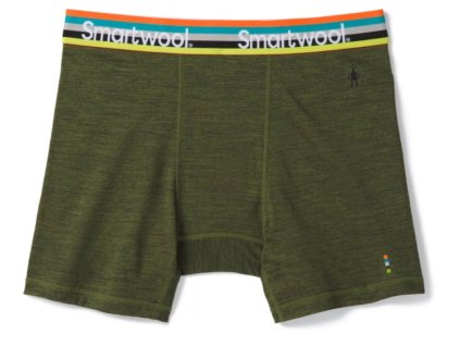 smartwool m merino sport 150 boxer brief boxed moss green heather 01