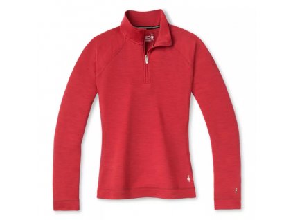 smartwool w merino 250 baselayer 1 4 zip boxed pomegranate heather 01