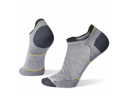 Smartwool PERFORMANCE RUN ZERO CUSHION LOW ANKLE light gray  ponožky