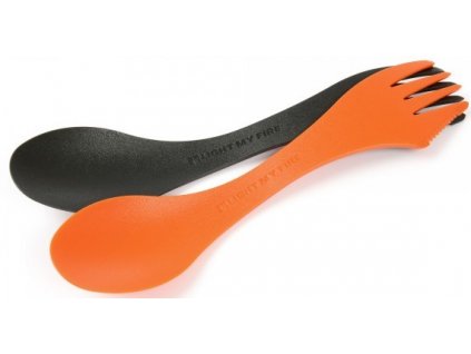 light my fire spork original bio 2 pack rustyorange slatyblack 01