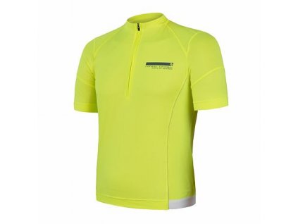 SENSOR COOLMAX ENTRY pánský dres kr.rukáv neon yellow