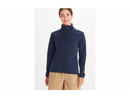 marmot women s leconte fleece jacket artic navy 01