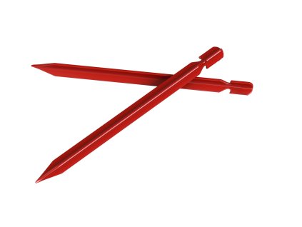 Husky Náhradní díl Stanové kolíky - Dural, odlehčené červená