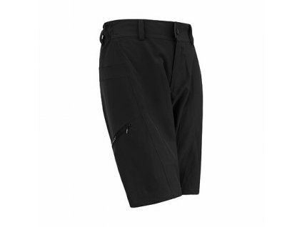 SENSOR HELIUM dámské kalhoty s cyklovložkou krátké volné true black