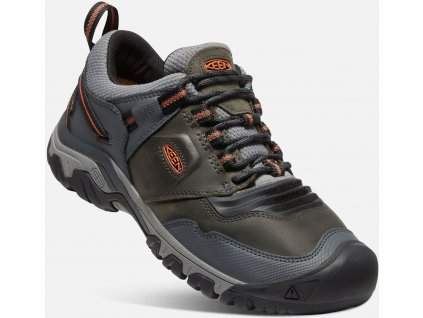 Keen RIDGE FLEX WP M stel greyfossil orange5