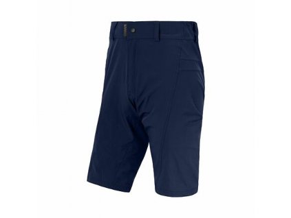 SENSOR HELIUM pánské kalhoty s cyklovložkou krátké volné deep blue
