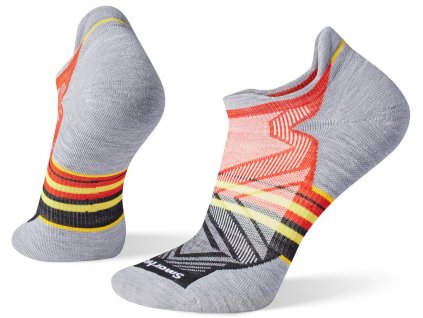 Smartwool RUN TARGETED CUSHION LOW ANKL PATTERN SOCKS tandoori orange