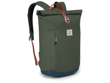 osprey arcane roll top haybale green stargazer blue