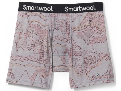 10026777SMW01 M MERINO PRINT BOXER BB, lgsdp