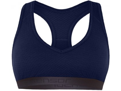 SENSOR MERINO DF dámská podprsenka deep blue6