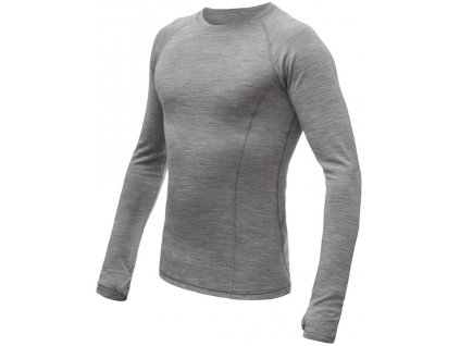 SENSOR MERINO BOLD pánské triko dl.rukáv cool gray