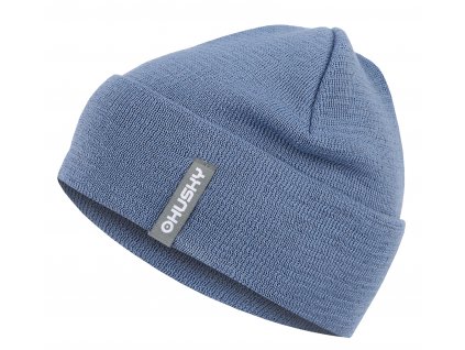 Husky Dětská merino čepice Merhat 6 blue