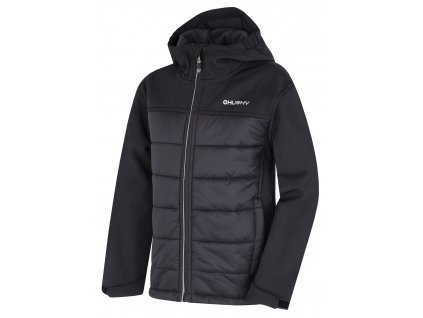 Husky Dětská softshell plněná bunda Swany K black