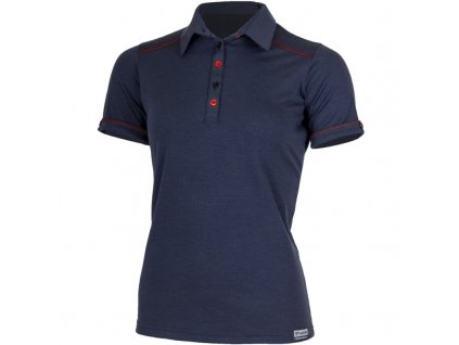 lasting damska merino polo kosile alice modra