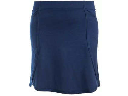 SENSOR MERINO ACTIVE dámská sukně deep blue4