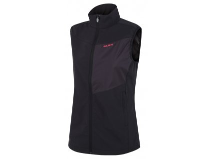 Husky Dámská softshell vesta Salien L black