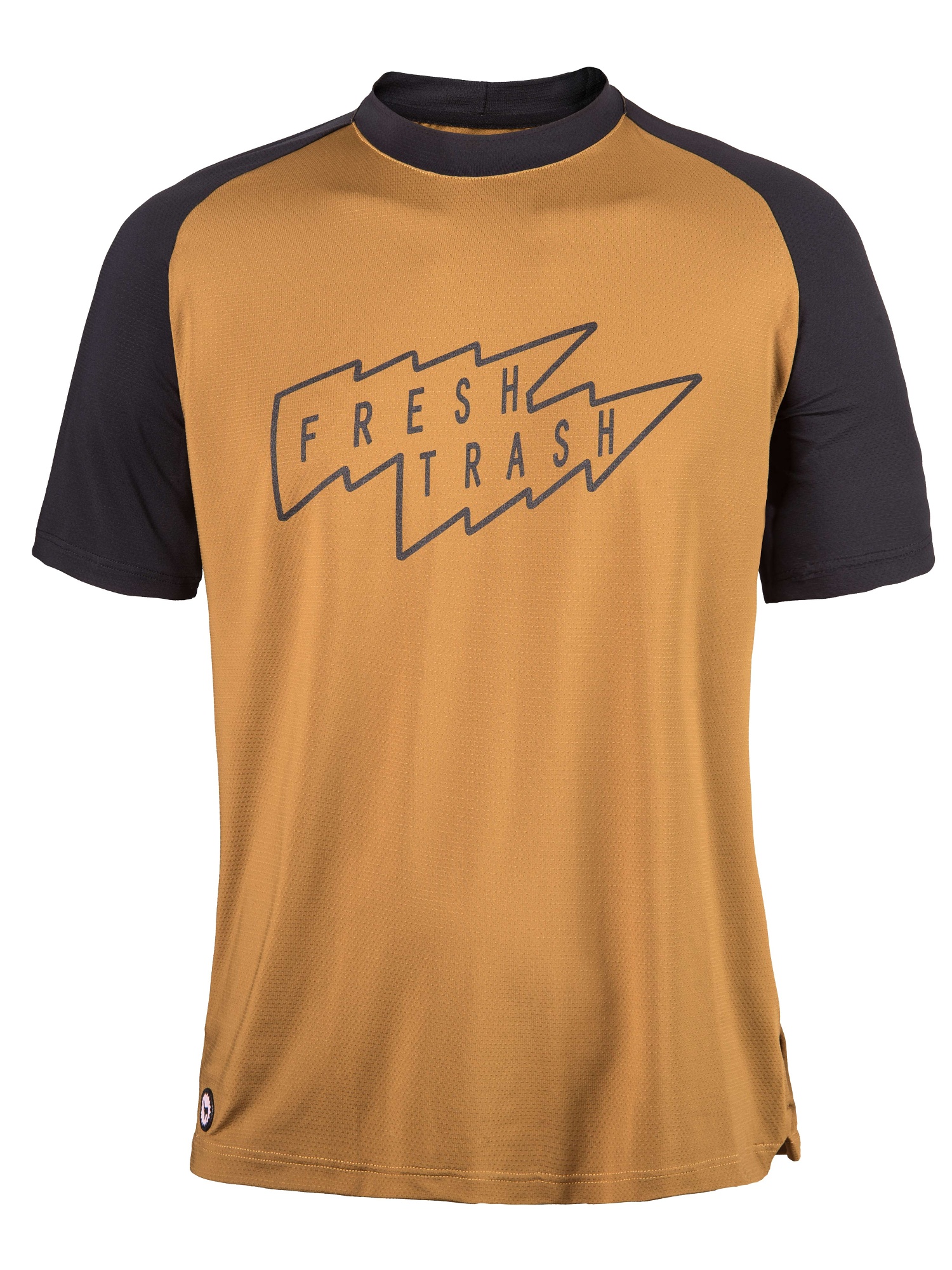 Fresh Trash Men´s Horizon Short Sleeve tee golden/black Velikost: XXL pánské triko
