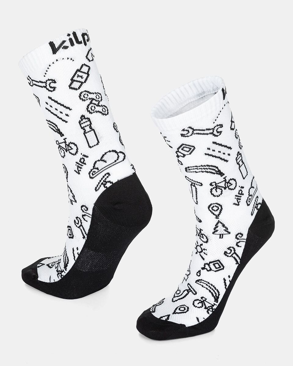 Kilpi FINISHER-U Bílá Velikost: 43 unisex ponožky