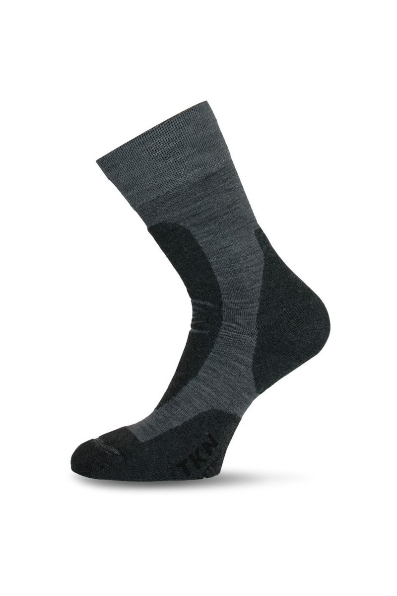Lasting funkční ponožky TKN šedé Velikost: (42-45) L unisex ponožky