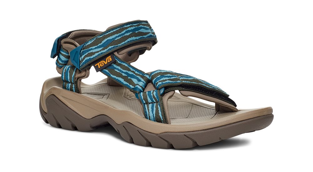 E-shop Teva W'S Terra Fi 5 Universal - foggy mountain blue/green