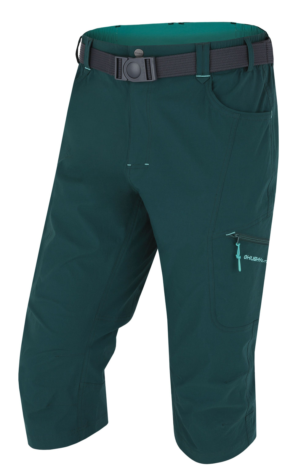 Husky Pánské 3/4 kalhoty Klery M dk. green Velikost: L pánské kalhoty