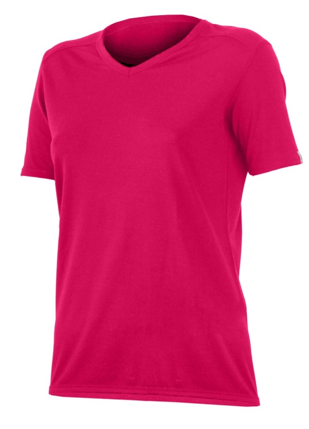 Lasting dámské merino triko EMA růžové Velikost: S dámské tričko s krátkým rukávem