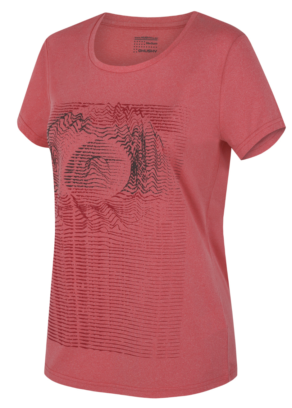 Husky Dámské funkční triko Tash L pink Velikost: XL dámské triko