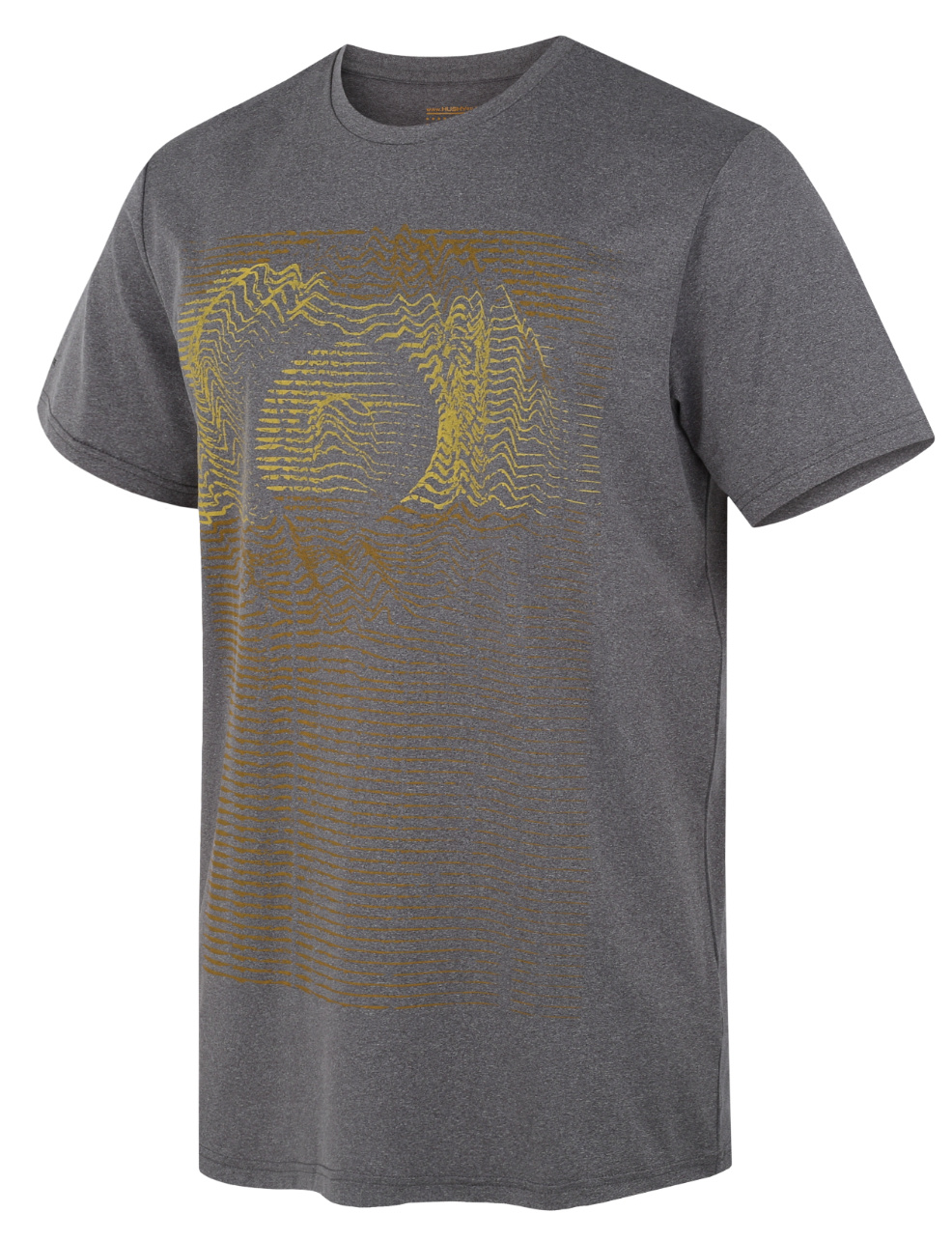 Husky Pánské funkční triko Tash M black Velikost: M pánské tričko s krátkým rukávem