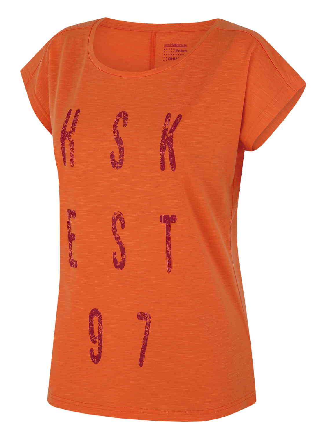 Husky Dámské funkční triko Tingl L lt. orange Velikost: S dámské tričko s krátkým rukávem
