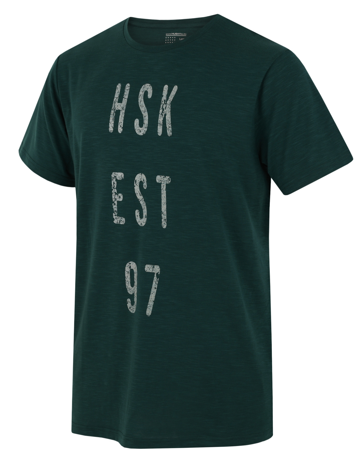 Husky Pánské funkční triko Tingl M dk. green Velikost: S pánské tričko s krátkým rukávem