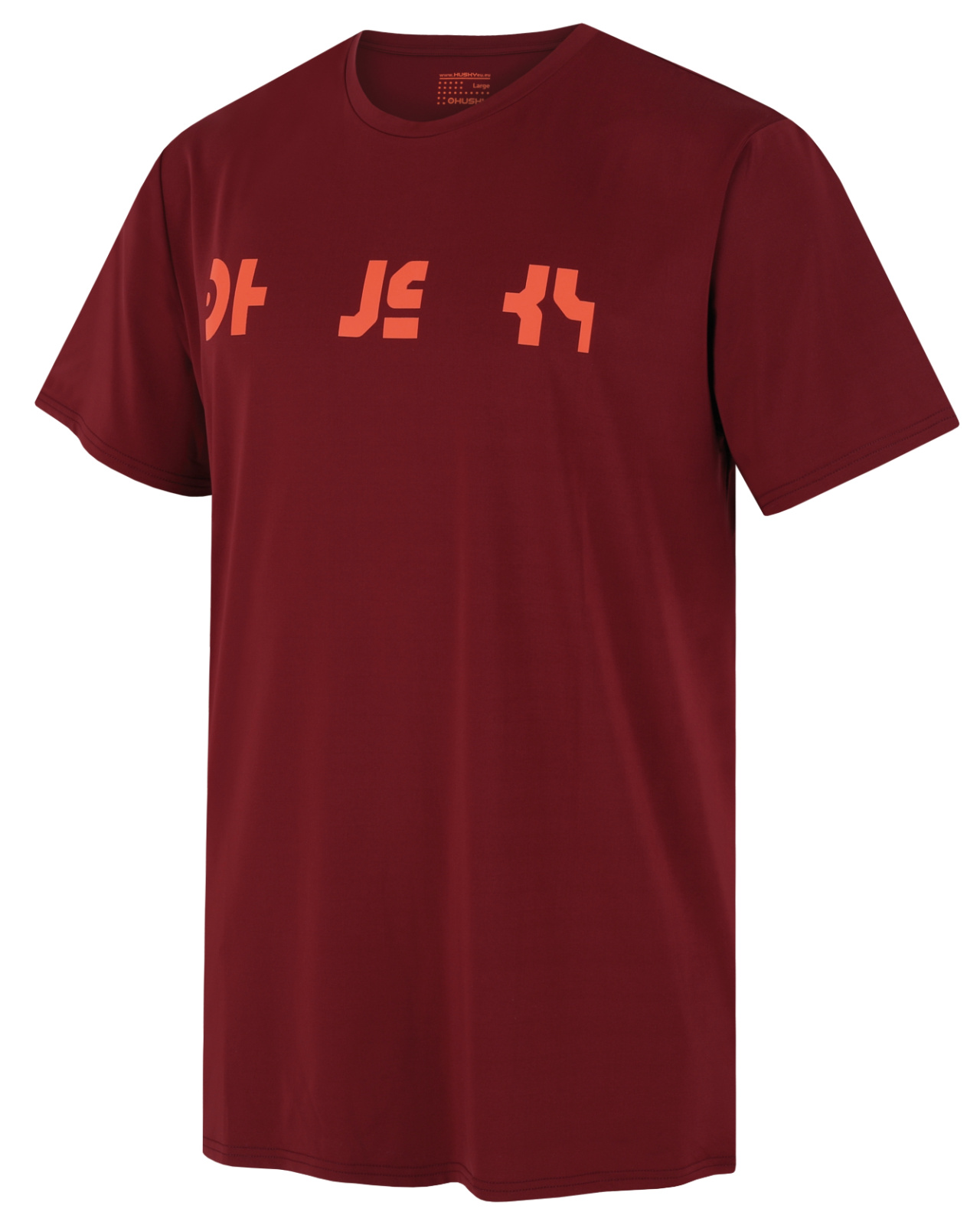 Husky Pánské funkční triko Thaw M bordo Velikost: XXL pánské tričko s krátkým rukávem