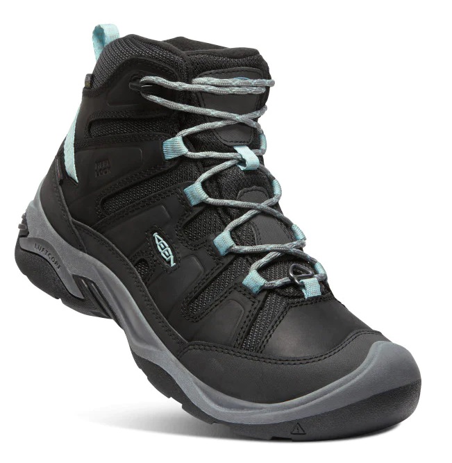 Keen CIRCADIA MID POLAR WOMEN black/cloud blue Velikost: 38,5 dámské boty