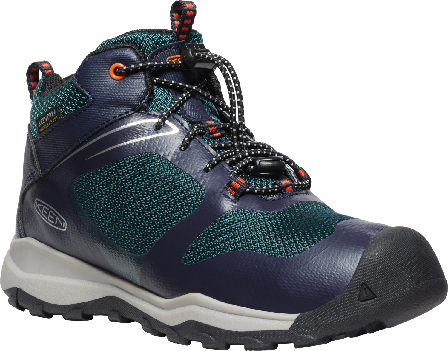 Keen WANDURO MID WP YOUTH sky captain/sea moss Velikost: 32/33 dětské boty