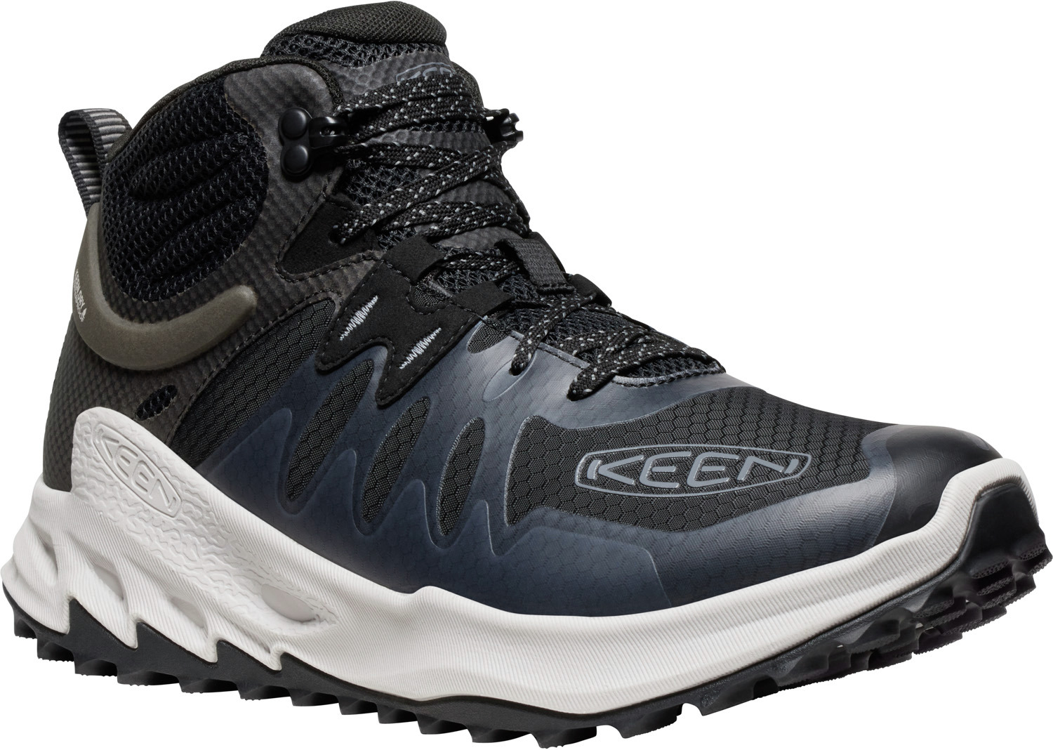 Keen ZIONIC MID WP MEN black/black Velikost: 43 pánské boty