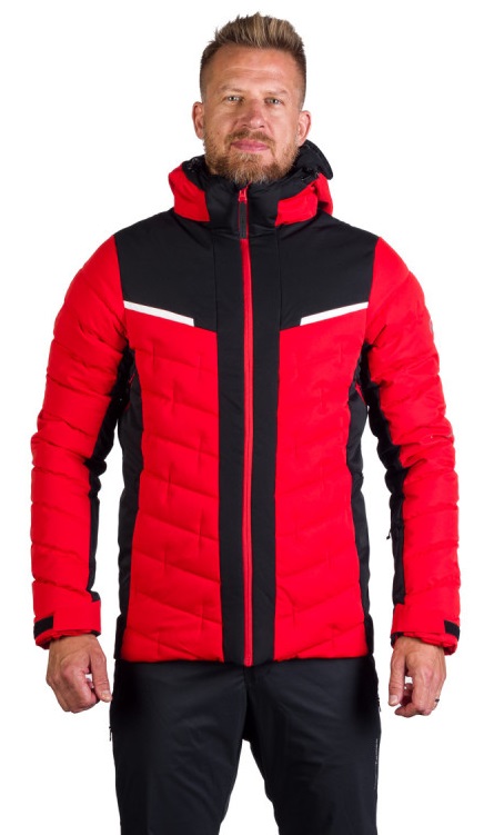 Northfinder CLYDE BU-5142SNW-361 red black Velikost: 2XL pánská bunda