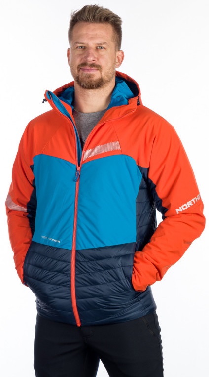 Northfinder LEE BU-5133OR-171 orange blue Velikost: XL bunda