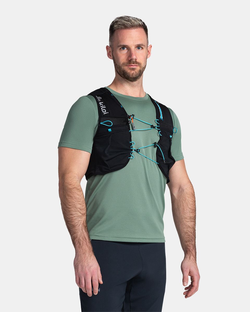 Kilpi HARDROCK 10-U Černá Velikost: XL unisex běžecká vesta