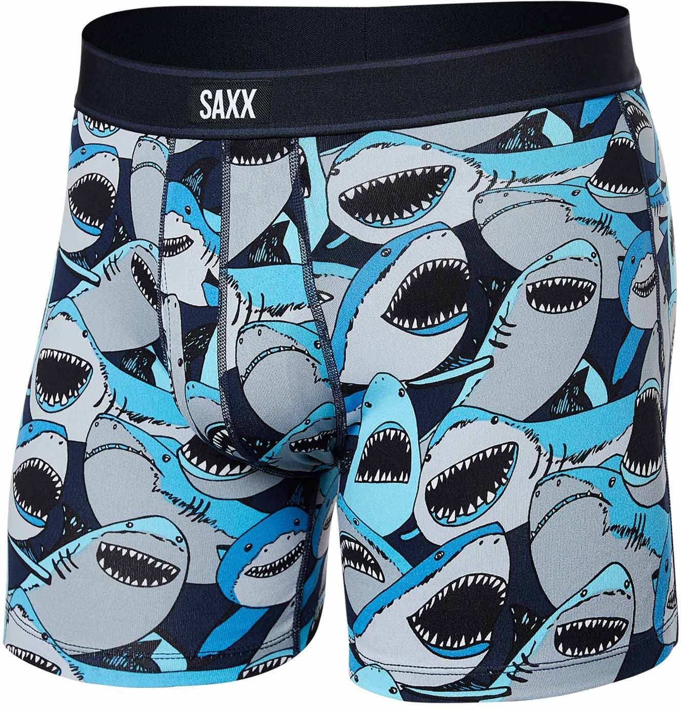 Saxx DAYTRIPPER BB FLY shark tank camo-navy Velikost: M boxerky