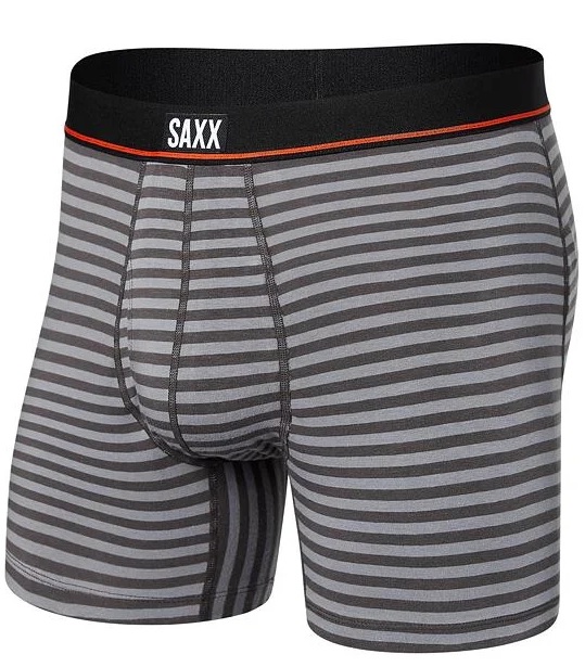 Saxx NONSTOP STR CTN BB hiker stripe-grey Velikost: S boxerky