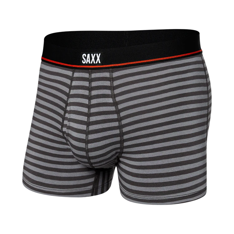 Saxx NONSTOP STR CTN TRUNK hiker stripe-grey Velikost: S boxerky