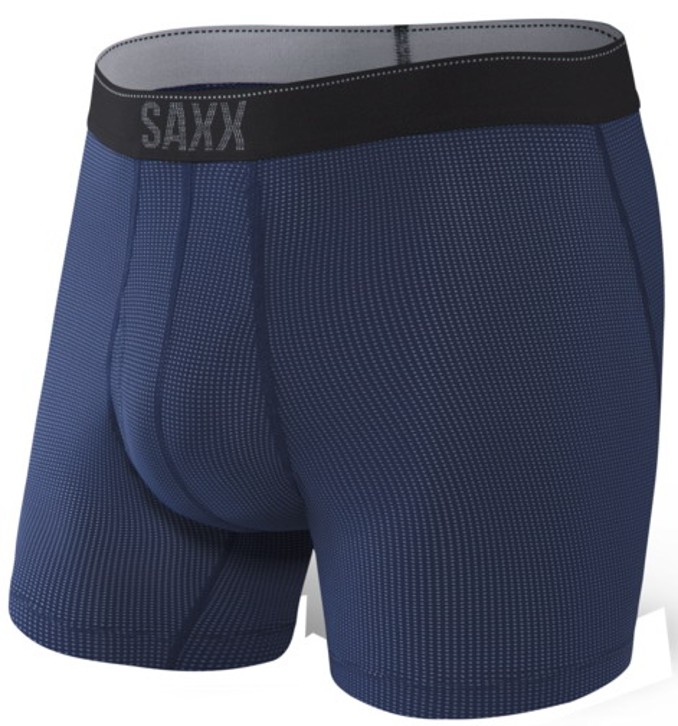 Saxx QUEST QDM BOXER BRIEF FLY midnight blue II Velikost: M boxerky