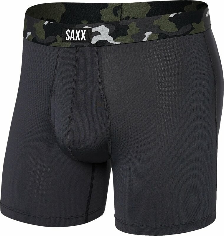 Saxx SPORT MESH BB FLY faded black/camo wb Velikost: XXL boxerky