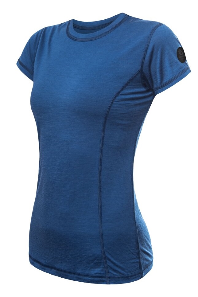 SENSOR MERINO AIR dámské triko kr.rukáv tm.modrá Velikost: M dámské tričko s krátkým rukávem
